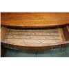 Image 2 : Antique Canadiana harp back wash stand 30" H x 32" W X 21" D, plus height of harp