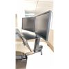 Image 2 : ERGOTRON DESK MOUNT DOUBLE MONITOR STAND WITH (2) 23" NEC MULTISYNC EA234WMI MONITORS