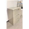 Image 2 : GLOBAL 3 DRAWER LATERAL FILING CABINET