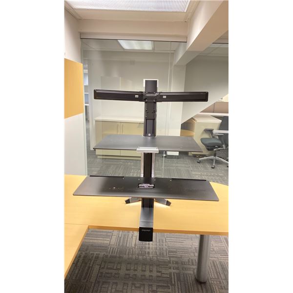 ERGOTRON DESK MOUNT DOUBLE MONITOR STAND