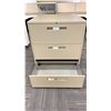 Image 3 : GLOBAL 3 DRAWER LATERAL FILING CABINET