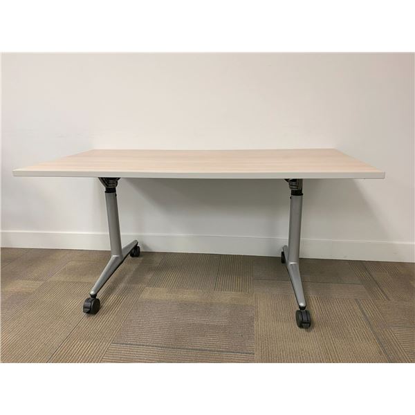 MOBILE TILT-TOP OFFICE WORK TABLE