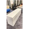 Image 2 : WHITE METAL 4 DRAWER LATERAL FILING CABINET