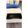 Image 4 : WHITE METAL 4 DRAWER LATERAL FILING CABINET