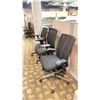 Image 2 : GROUP OF 3 ASSORTED ADJUSTABLE OFFICE CHAIRS