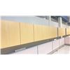 Image 3 : 3 NATURAL FINISH WALL MOUNT OFFICE CABINETS APPROX. (2) 53" X 16" X 14" (1) 40" X 16" X 14"