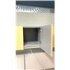 Image 4 : 3 NATURAL FINISH WALL MOUNT OFFICE CABINETS APPROX. (2) 53" X 16" X 14" (1) 40" X 16" X 14"