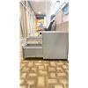 Image 4 : 2 SMALL GREY MOBILE 3 DRAWER FILING CABINETS