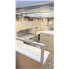 Image 5 : 6 DESKS DOUBLE SIDED WITH CUBICLE WALLS OFFICE WORK STATION SYSTEM