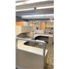 Image 2 : 4 DESKS DOUBLE SIDED WITH CUBICLE WALLS OFFICE WORK STATION SYSTEM
