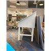 Image 3 : LARGE BLUE PRINT TABLE (WHITE)  - APPROX. 66" ACROSS X 31" WIDE X 55" HIGH