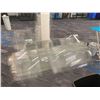 Image 1 : LARGE PLEXI-GLASS SHELVING SYSTEM