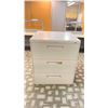 Image 2 : 2 GLOBAL 3 DRAWER LATERAL FILING CABINETS WITH FITTED LAMINATE TABLE TOP