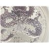 Image 8 : AUSTRALIAN 1 OUNCE 1 DOLLAR 2024 SILVER COIN - YEAR OF THE DRAGON MS70