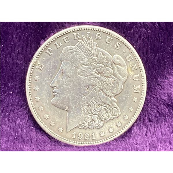 MORGAN SILVER DOLLAR - 1921S