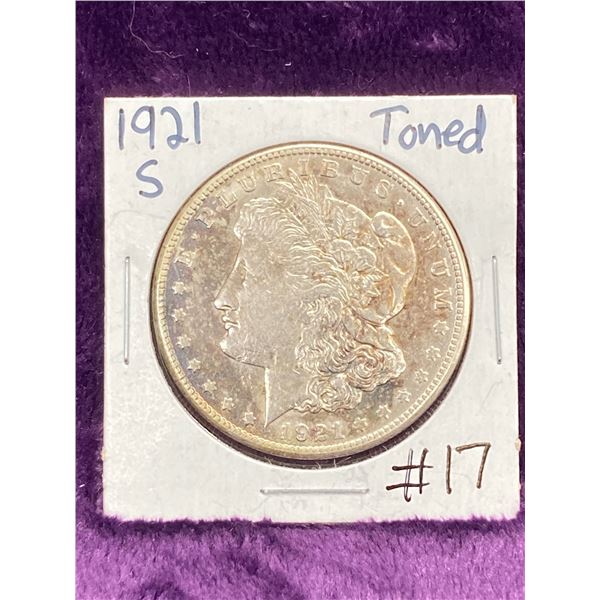 MORGAN SILVER DOLLAR - 1921S