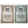 Image 1 : City of Vancouver, 1907 and 1908, Specimen Bond Pair.