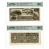 Image 1 : Chile. Republica de Chile, 1913, 5 Pesos Obverse and Reverse Archival Photo Proof Pair.