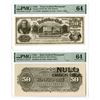 Image 1 : Chile. Republica de Chile, 1913, 50 Pesos Obverse and Reverse Archival Photo Proof Pair.