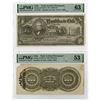 Image 1 : Chile. República de Chile, 1912 (1913), 500 Pesos Obverse and Reverse Archival Photo Proof Pair.