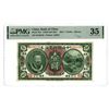 Image 1 : China. Bank of China, 1912, "Top Pop", "Peking" Branch Issued Banknote.