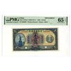 Image 1 : China. Chinese-American Bank of Commerce, 1920, "Top Pop" Specimen Banknote Rarity.