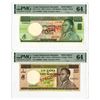 Image 1 : Congo Democratic Republic. Banque Nationale du Congo, 1968, Specimen Banknote Pair.