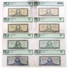 Image 1 : Cuba. Banco Nacional de Cuba, 1964 to 1986, Issued Banknote Assortment.