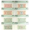 Image 1 : Cuba. Banco Nacional de Cuba Foreign Exchange Certificates, ND (1985), Issued Banknote Assortment.