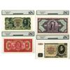 Image 2 : Czechoslovakia. Republic and National Bank of Czechoslovakia, 1920 to 1934, Specimen Banknote Quarte