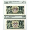 Image 1 : Czechoslovakia. National Bank of Czechoslovakia, 1931, Specimen Banknote Pair.