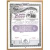 Image 1 : Mexico. Banco Internacional e Hipotecario de Mexico 1905 Specimen $1000 Pesos Bond Rarity.