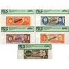Image 1 : Paraguay. Banco Central del Paraguay, L.1952 (1979), Collector Series Specimen Assortment.