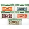 Image 2 : Paraguay. Banco Central del Paraguay, L.1952 (1979), Collector Series Specimen Assortment.