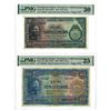 Image 1 : Portuguese Guinea. Banco Nacional Ultramarino, 1964, Issued Banknote Pair.