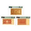 Image 2 : Russia. State Credit and State Currency Notes, 1898 (ND 1898-1903) to 1922, Issued Banknote Trio.