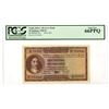 Image 1 : South Africa. Reserve Bank of South Africa, 1951, "Top Pop" Issued Banknote.