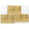 Image 2 : CT. Connecticut Pay-Table Office, 1781 Tax Warrant Trio Payable in Lawful Silver Money