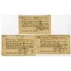Image 1 : CT. Connecticut Pay-Table Office, 1781 Tax Warrant Trio Payable in Lawful Silver Money