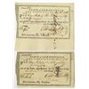 Image 1 : CT. Connecticut Pay-Table Office, 1785 and 1786 Tax Warrant Pair