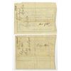 Image 2 : CT. Connecticut Pay-Table Office, 1785 and 1786 Tax Warrant Pair