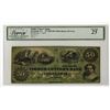 Image 1 : GA. Timber Cutter's Bank, January 3, 1859, Obsolete Banknote.