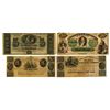 Image 1 : LA. New Orleans Canal & Banking Co. and Citizens' Bank of Louisiana, ca. 1850-70s Banknote Quartet