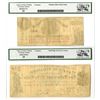Image 2 : MI. State of Mississippi, 1862 and 1864, Issued Banknote Pair.