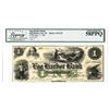 Image 1 : NJ. Egg Harbor Bank, September 17, 1861, Issued Obsolete Banknote.
