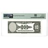 Image 2 : NY. American Bank Note Co., Series of 1929 (ca.1967-81), "Test Note" With Tiger Watermark Used on Ma