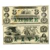 Image 1 : RI. New England Commercial Bank, ca. 1850-70s Remainder Banknote Pair