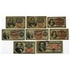 Image 1 : Washington D.C. Fractional Currency, 1863, Fourth and Fifth Issue Banknote Collection.