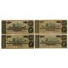 Image 1 : VA. C.S.A., $20, February 17, 1864, T-67 Issued Banknote Quartet.
