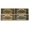 Image 1 : VA. Confederate States of America, $20, February 17, 1864, Issued Banknote Quartet.